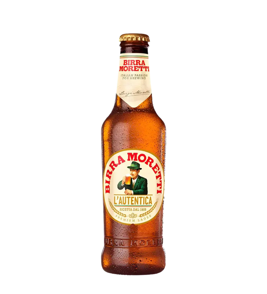 Birra Moretti Beer Bottle 330ml