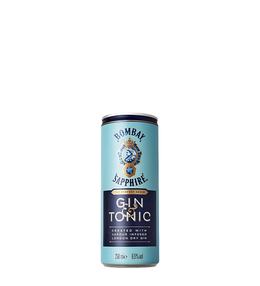 Bombay Saphire Gin RTD 25cl Can