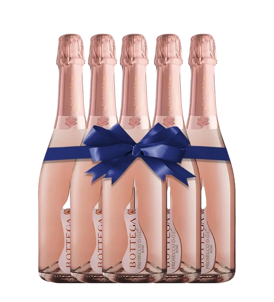 Bottega Poeti Prosecco Rose Pack of 5
