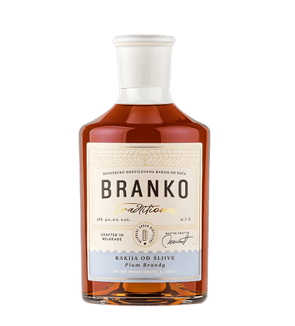 Branko Trad Plum Brandy 70CL