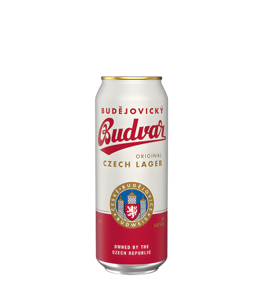 Budejovicky Budvar Beer Can 5% 50cl