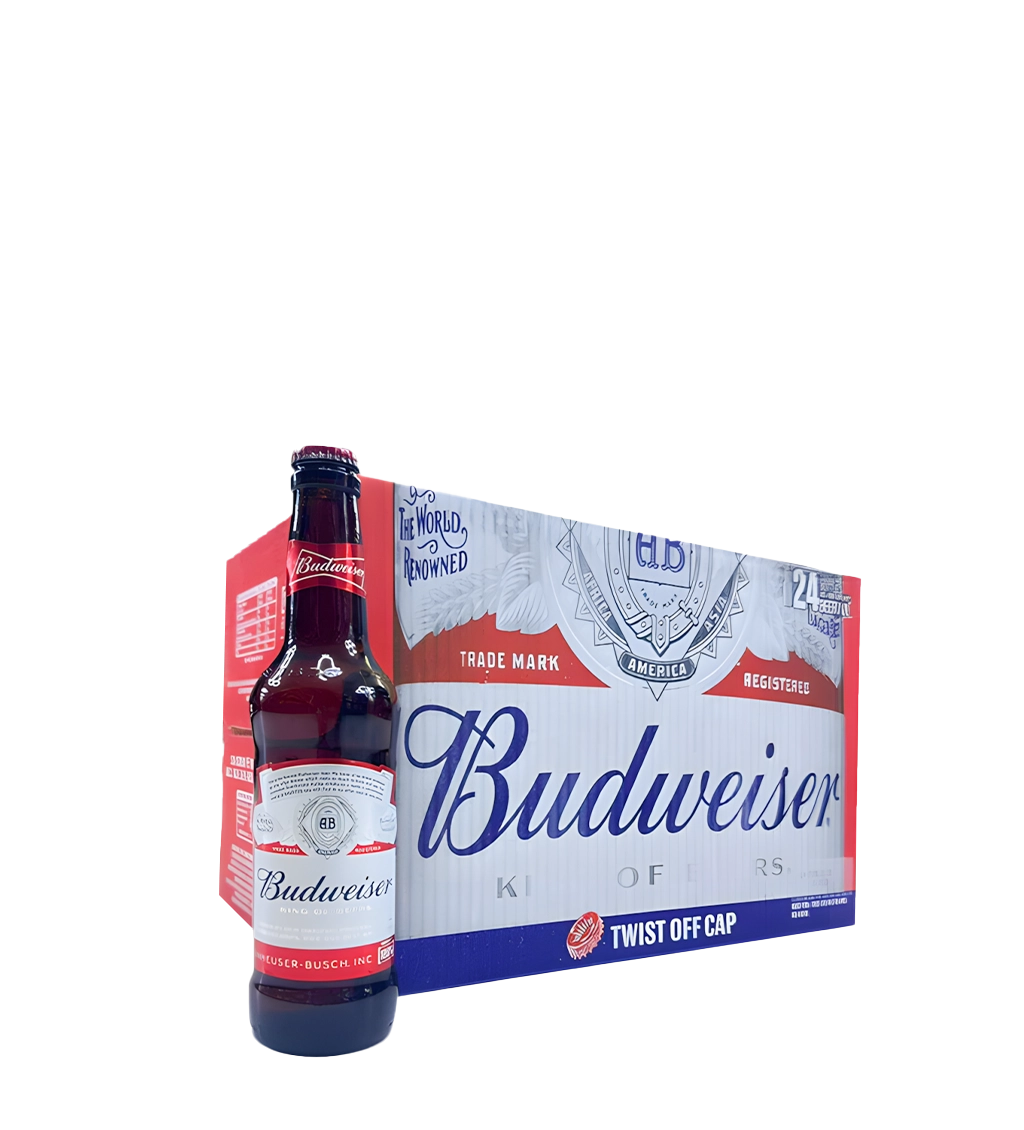 Budweiser Beer Bottle 33CL - CASE (24PC)