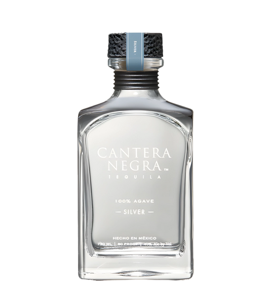 Cantera Negra Silver Tequila 75CL
