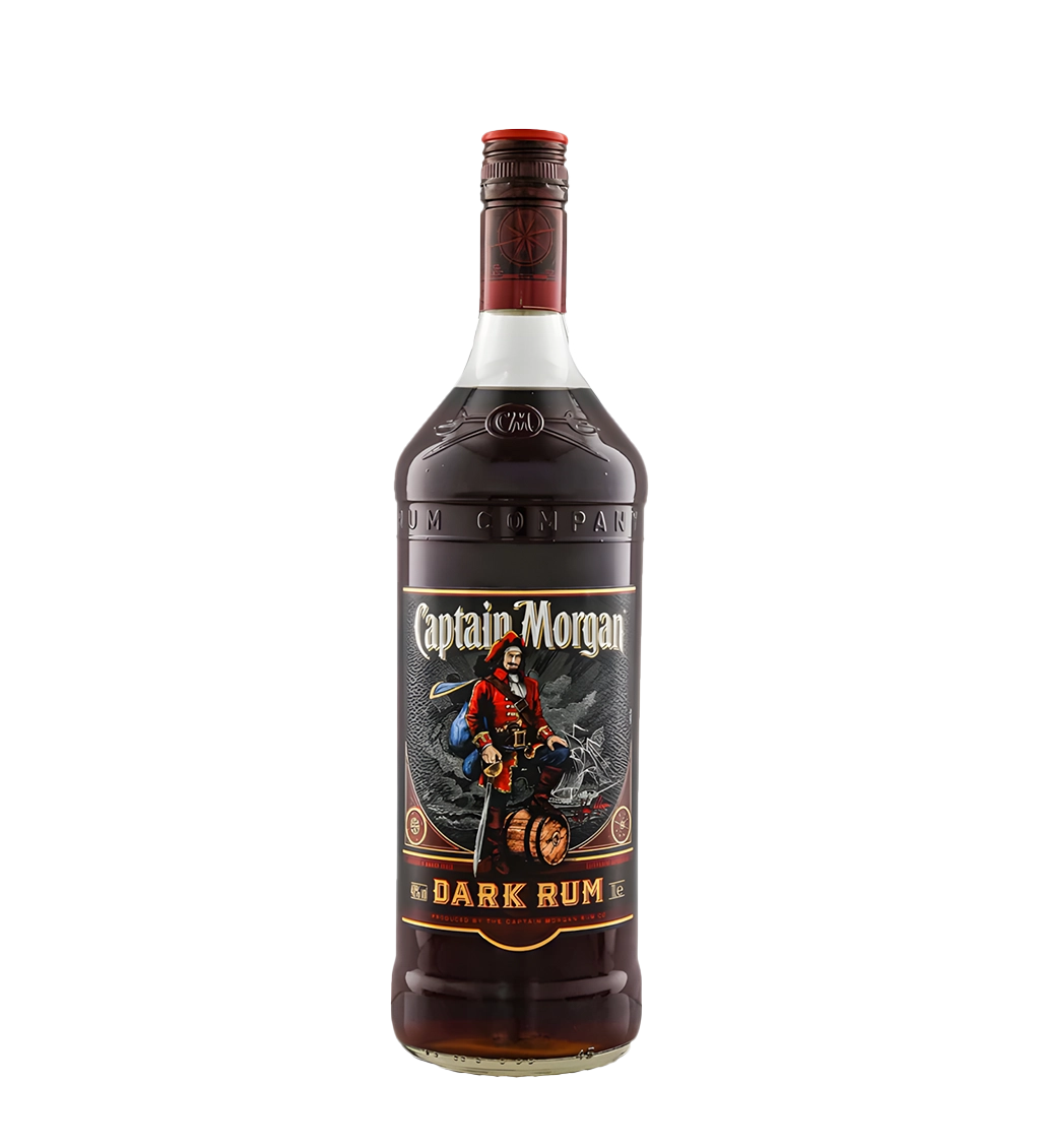 Captain Morgan Black Label Rum 1L