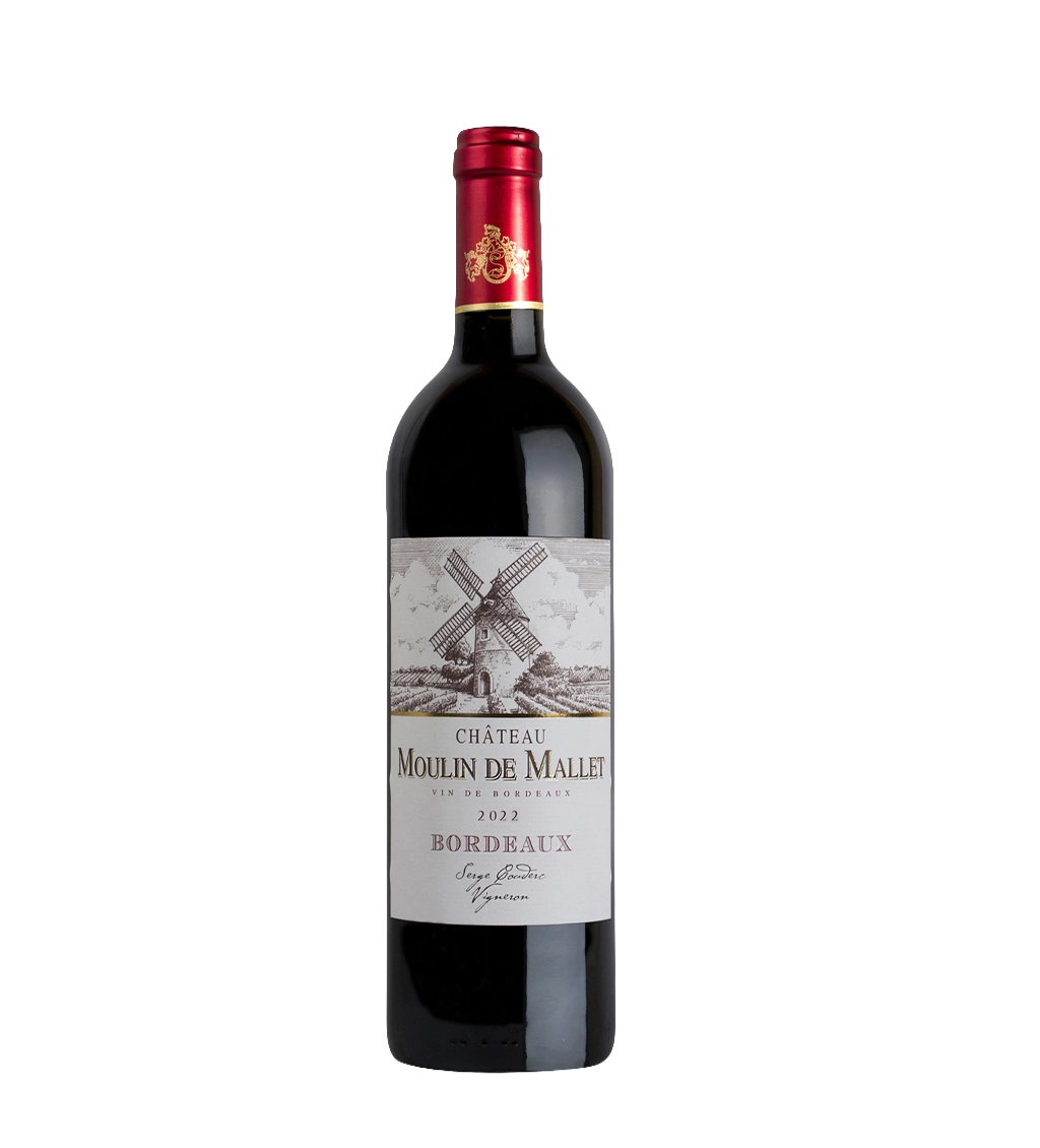 Chateau Moulin de Mallet Bordeaux Red 750ml