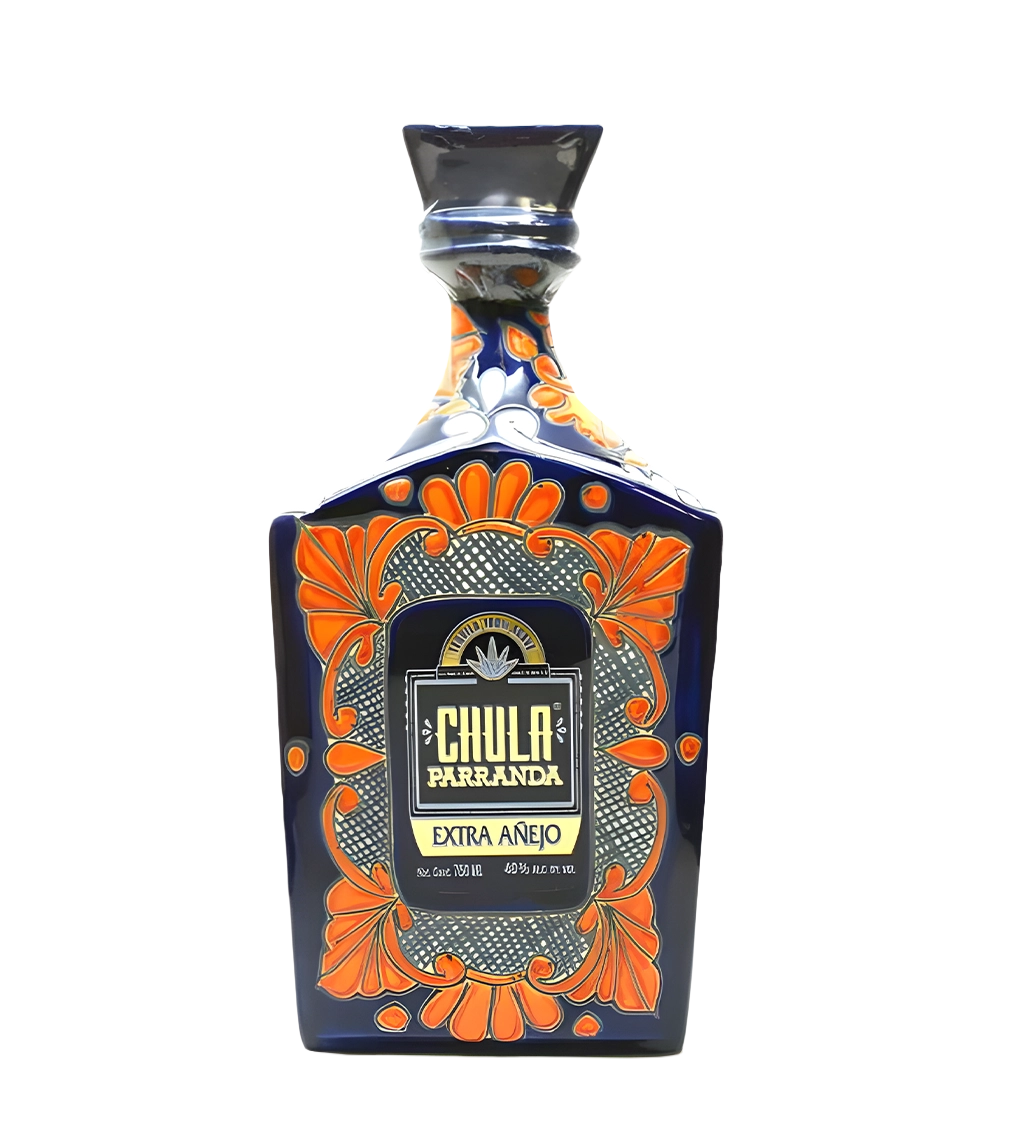 Chula Parranda Extra Anejo Orange & Blue 750ml