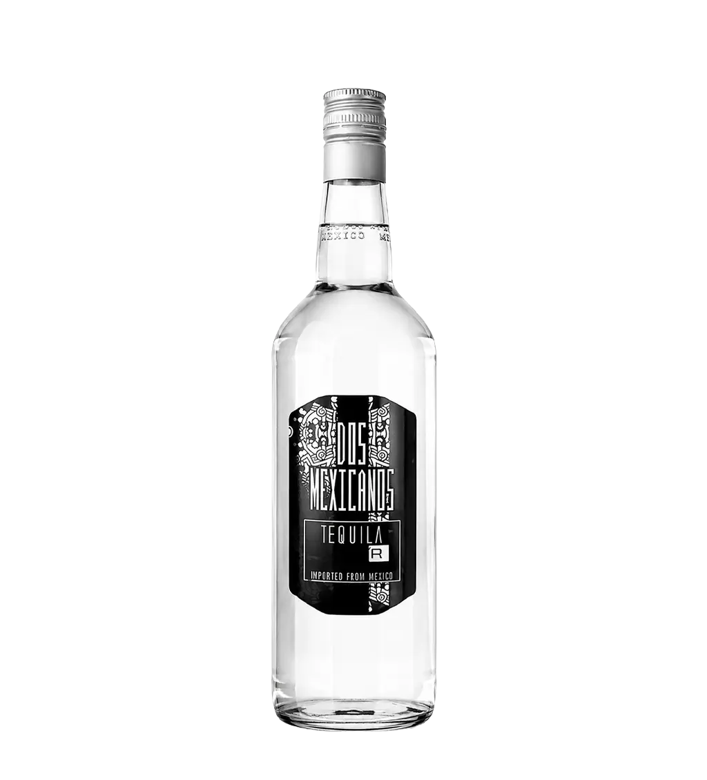 Dos Mexicanos Silver Tequila 1L
