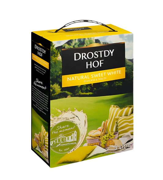 Drostdy Hof Natural Sweet White 3LTR