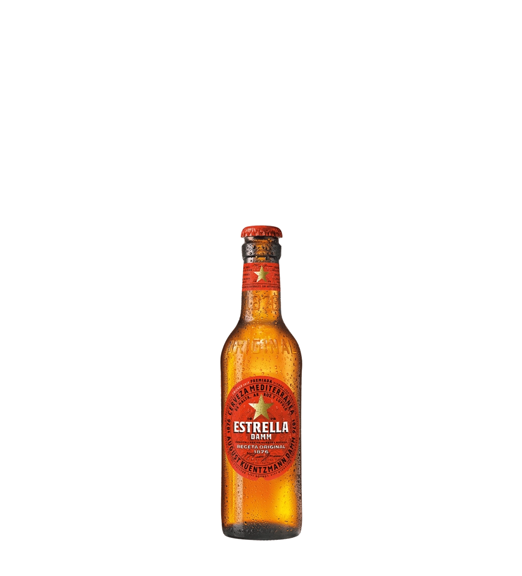 Estrella Damm Beer Bottle 330ml