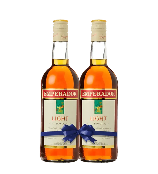 Emperador Light Brandy 1L Pack of 2