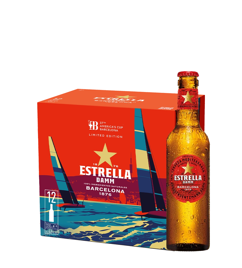 Estrella Damm Beer Bottle 330ml
