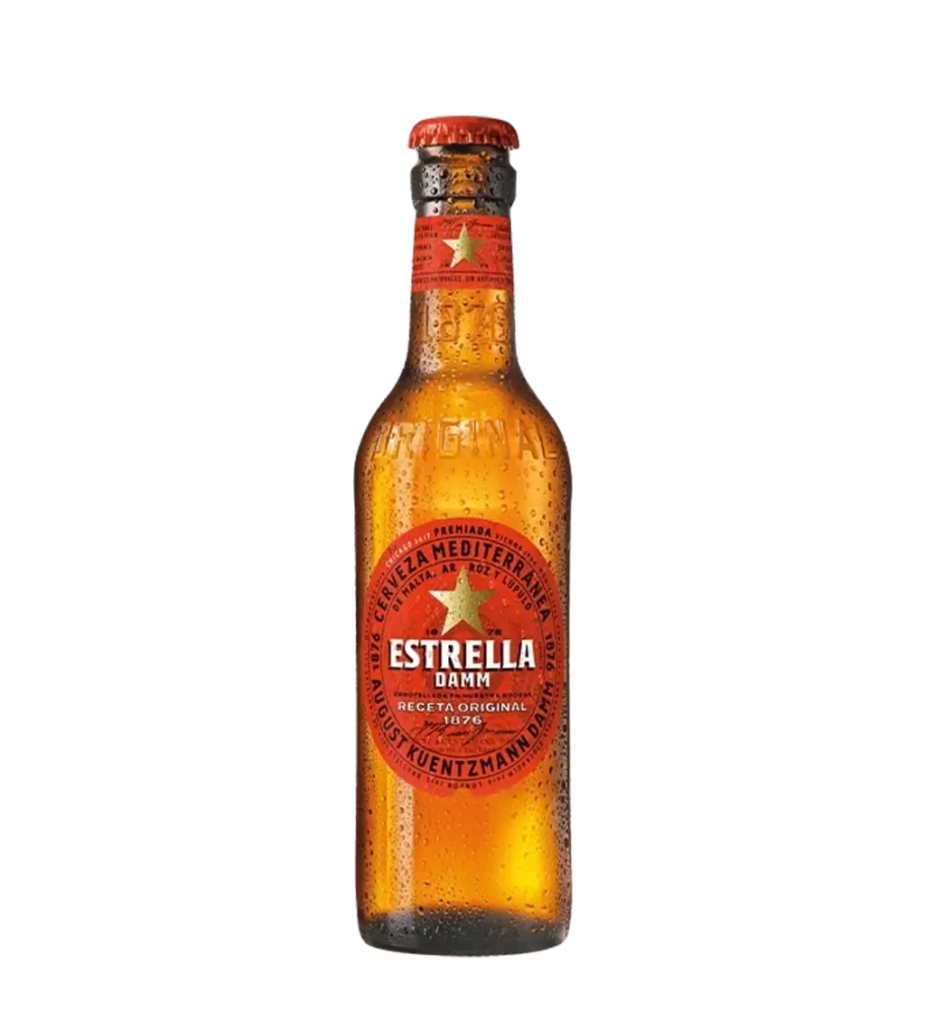 Estrella Damm Beer Bottle 330ml