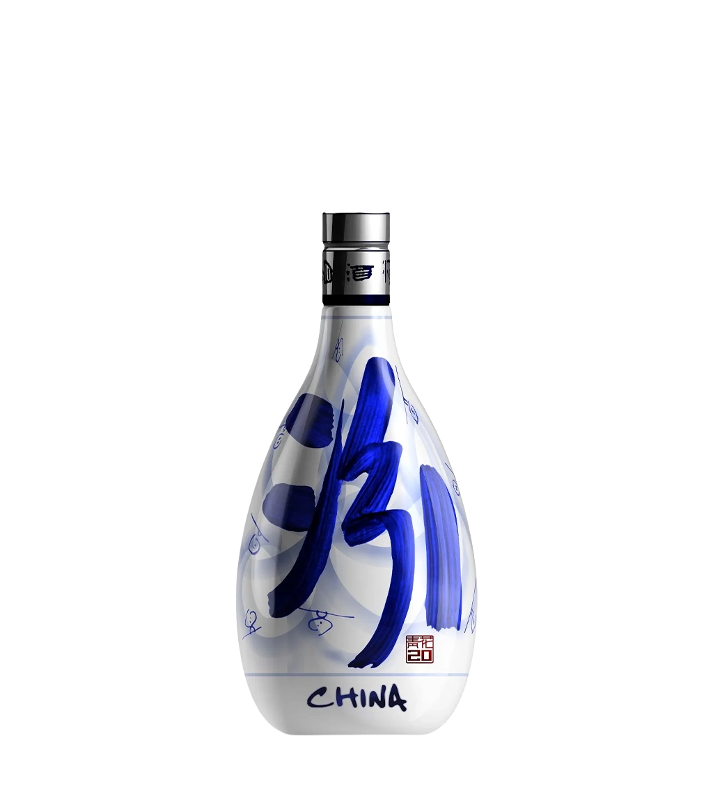 Fen Jiu 53 Degree Qinghua 20 Liquor 500ml