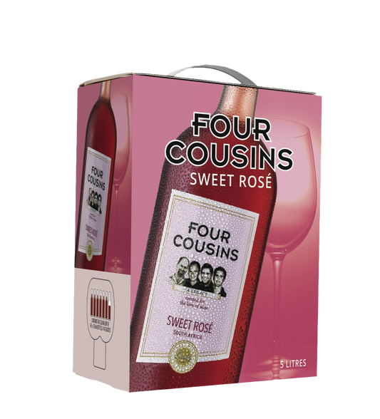 Four Cousins Sweet Rose 5L