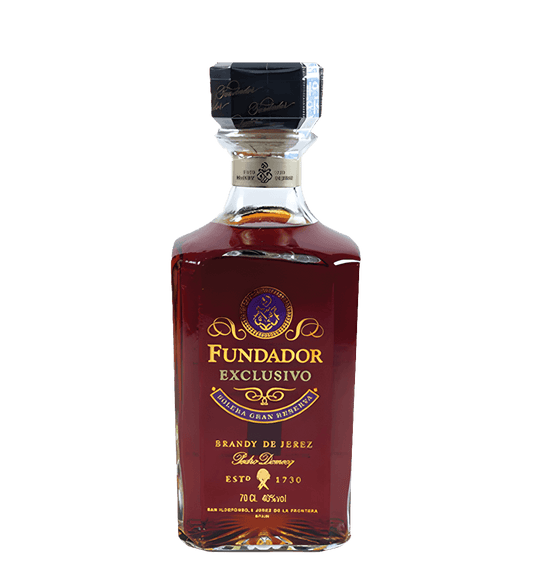 FUNDADOR EXCLUSIVO BRANDY 70CL