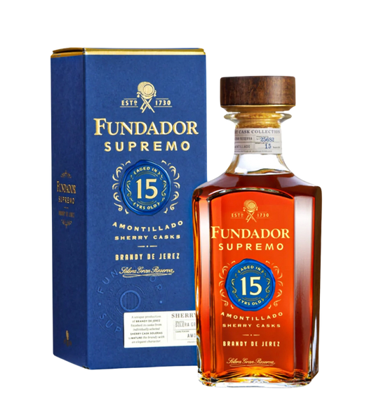 Fundador Supremo 15 Years Brandy 1L - Compare prices in UAE