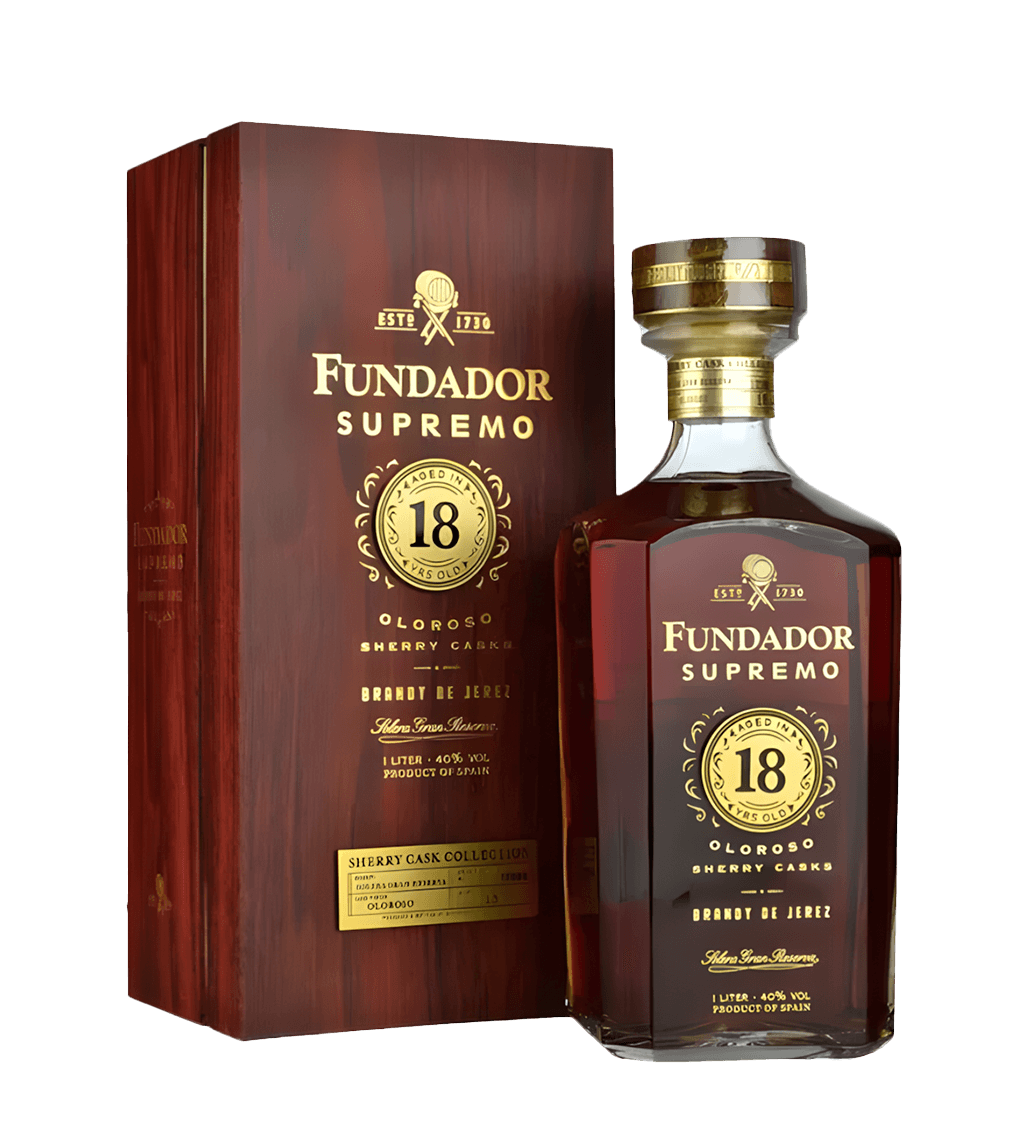 Fundador Supremo 18 Years Brandy 1L