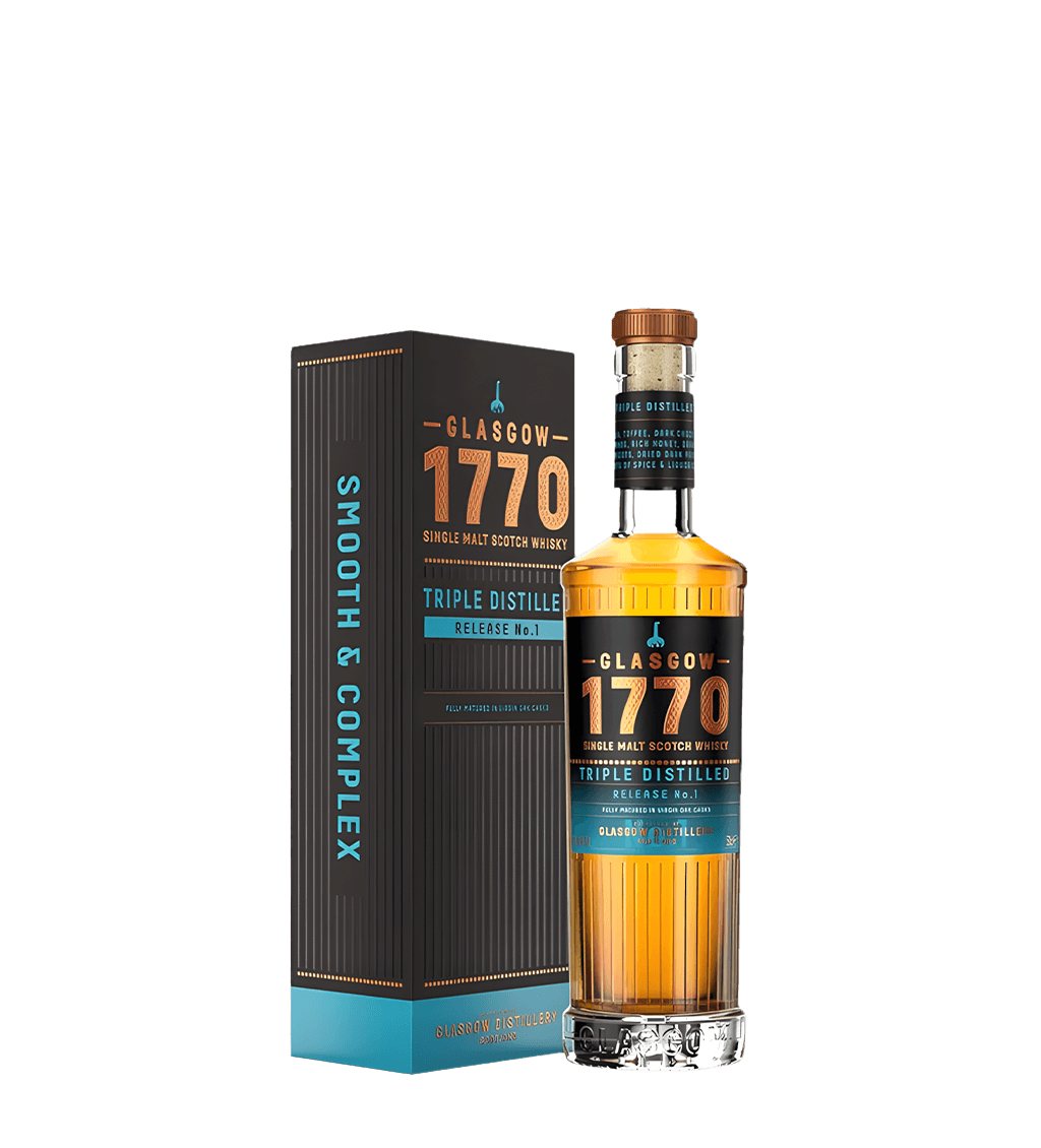 Glasgow 1770 Triple Distilled Single Malt 500ml