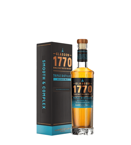 Glasgow 1770 Triple Distilled Single Malt 500ml