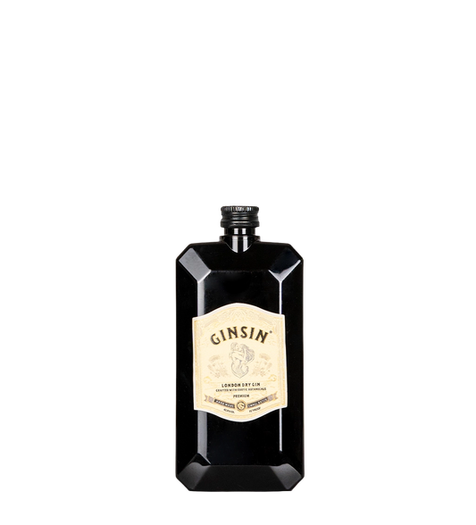 Ginsin London Dry Gin with Glass 180ml