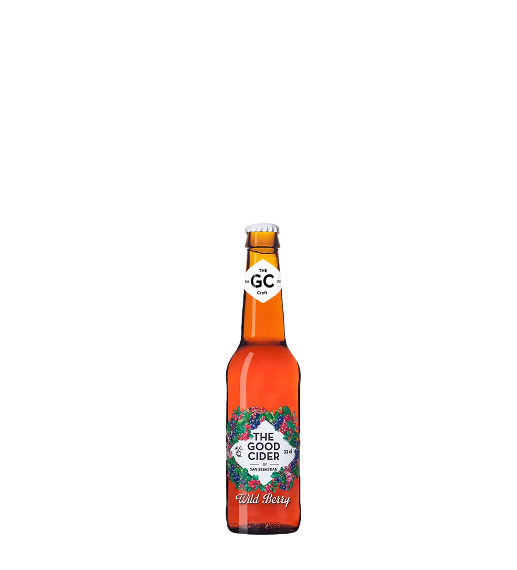 Good Cider Of San Sebastian Strawberry-Lime 4% 330ml