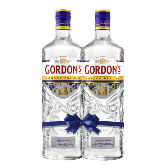 Gordons Gin 1L Pack of 2