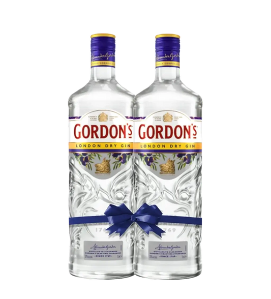 Gordons Gin 1L Pack of 2