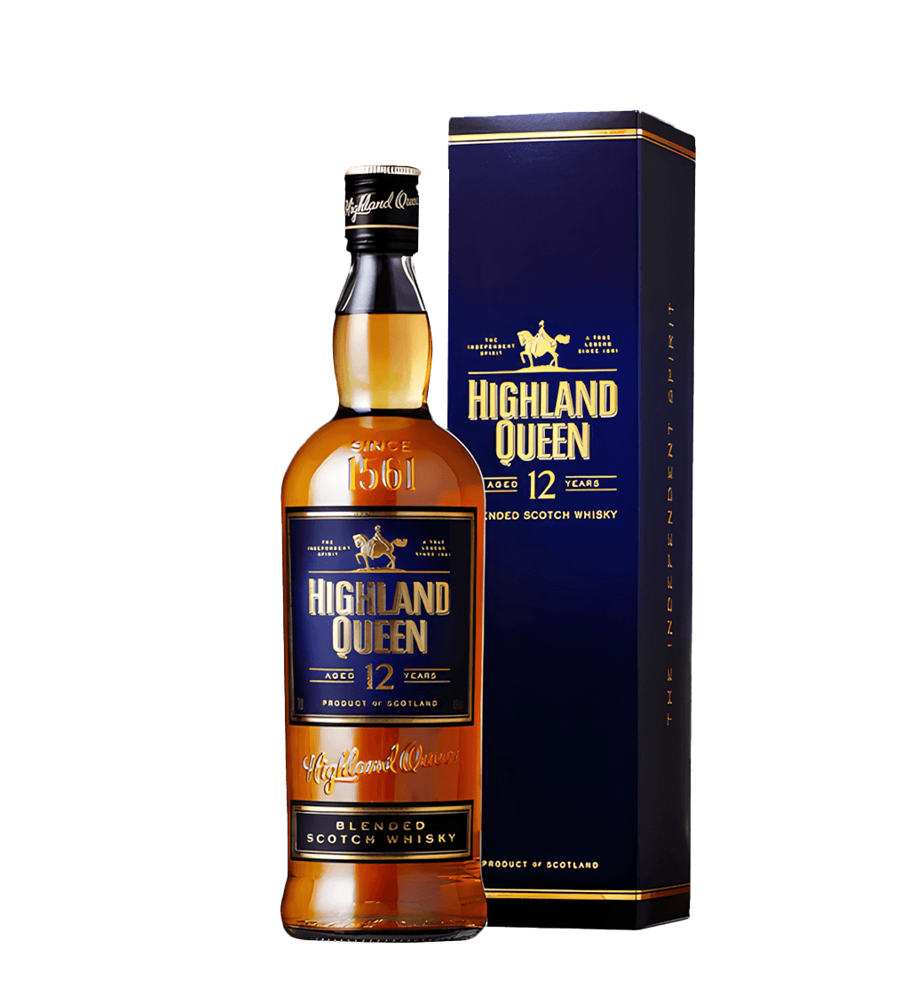 Highland Queen 12 Years Blended Scotch 1L