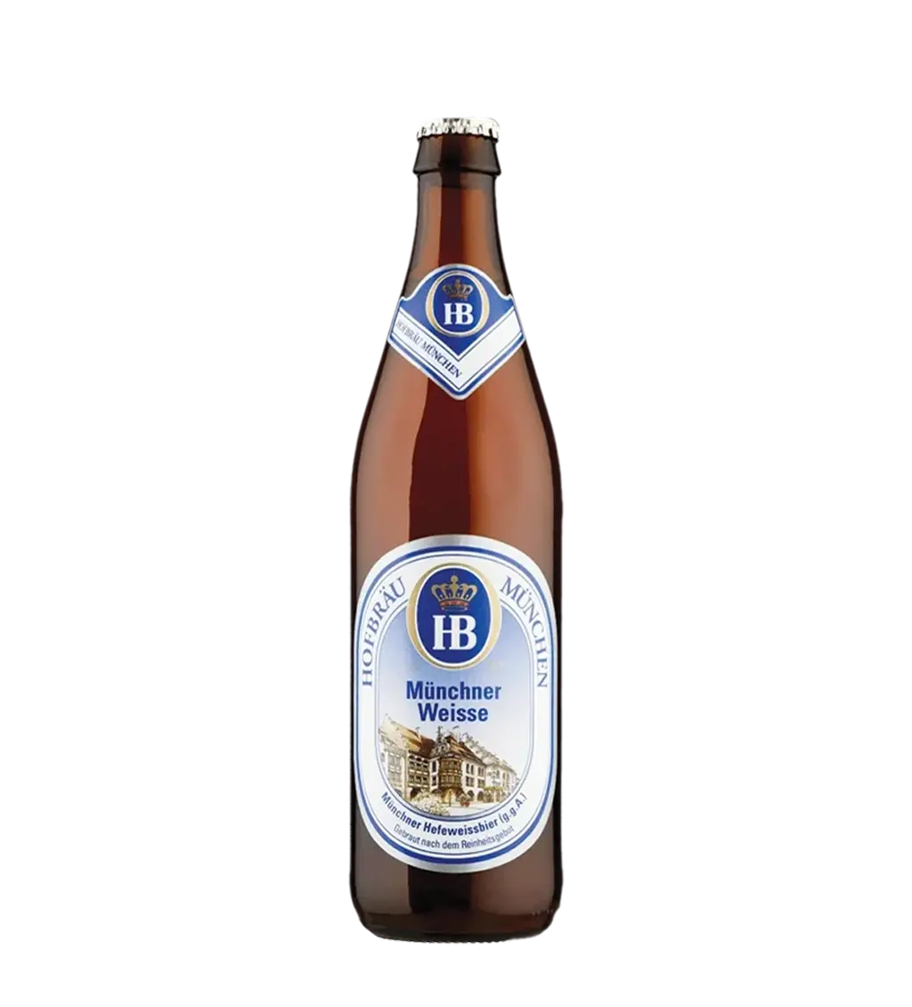 Hofbrau Weissbier Beer Bottle 500ml