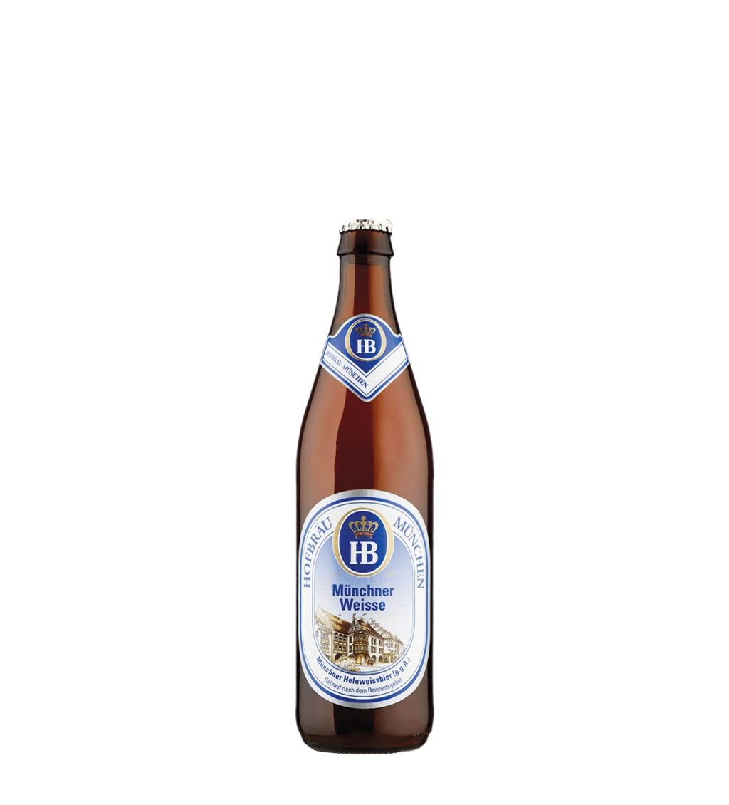 Hofbrau Weissbier Beer Bottle 500ml