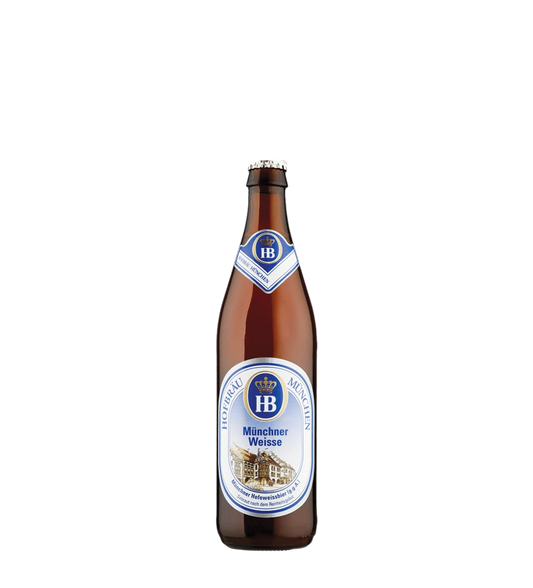 Hofbrau Weissbier Beer Bottle 500ml