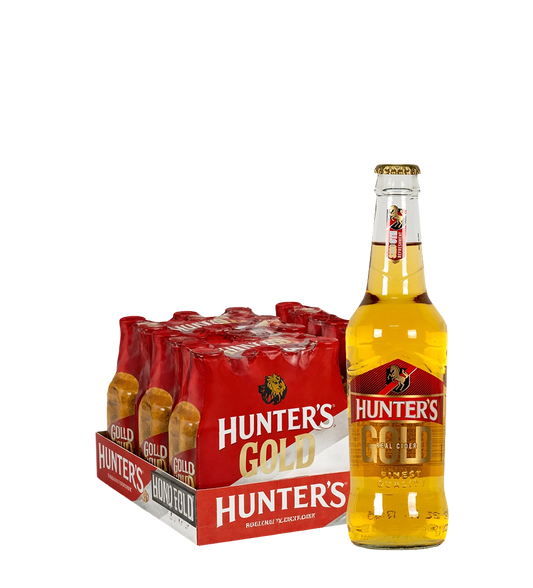 Hunters Gold Bottle 330ml