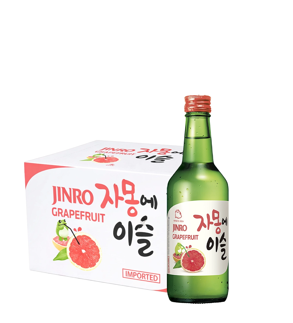 Jinro Grapefruit Soju 360ml