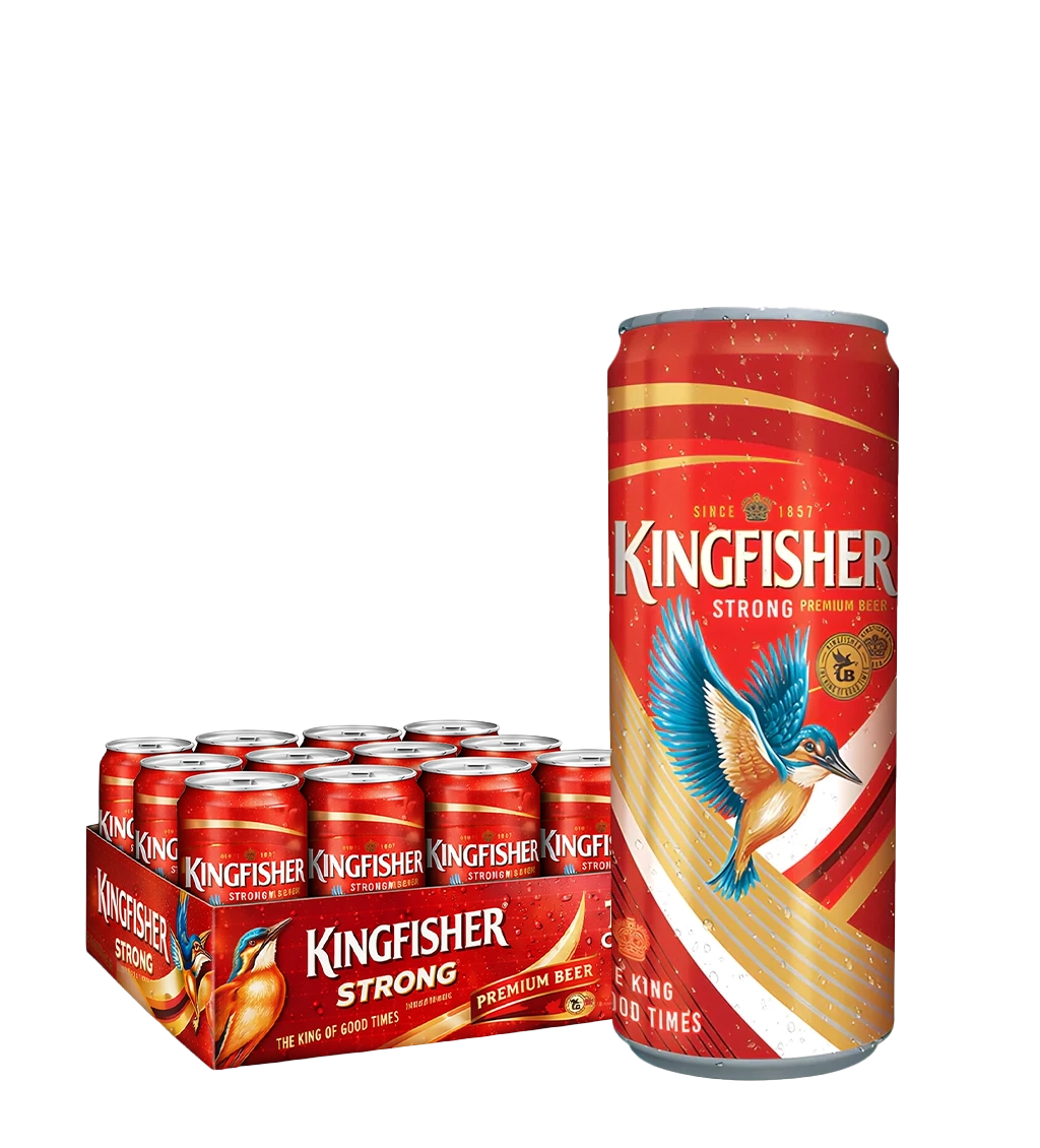 Kingfisher Extra Strong Beer Can 500ml