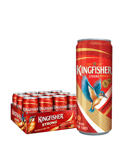 Kingfisher Extra Strong Beer Can 500ml