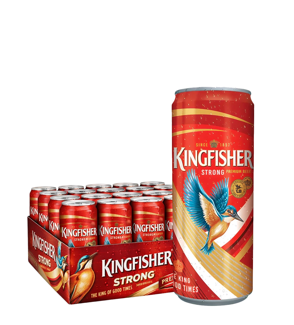 Kingfisher Extra Strong Beer Can 500ml
