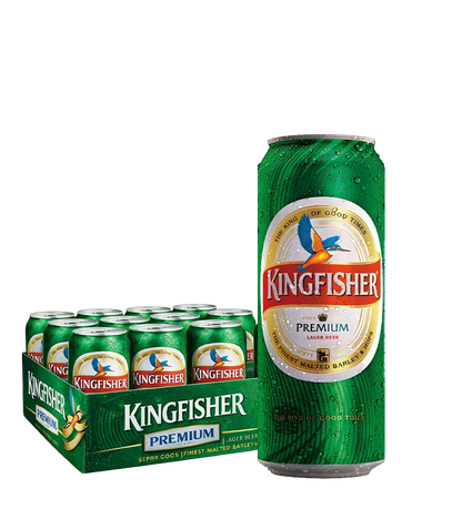 Kingfisher Lager Beer Can 500ml