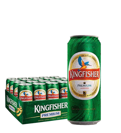 Kingfisher Lager Beer Can 500ml