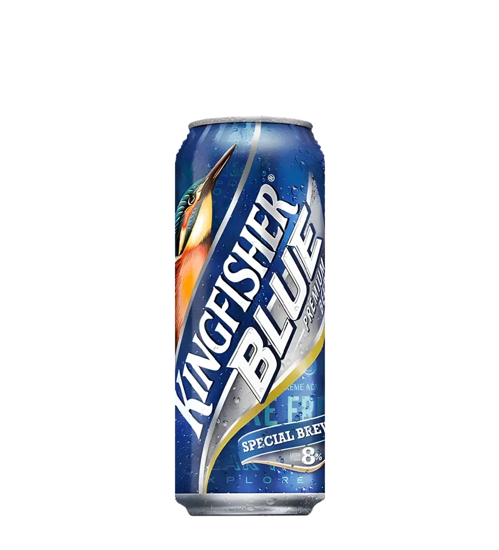 Kingfisher Blue Beer Can 500ml