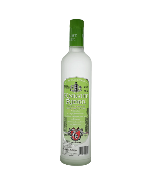 Knight Rider Green Apple Vodka 750ml - Compare prices in UAE