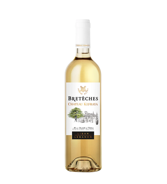 Les Breteches Blanc Chateau Kefraya 750ml - Compare prices in UAE