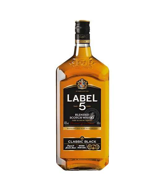Label 5 Blended Scotch Whisky 1L