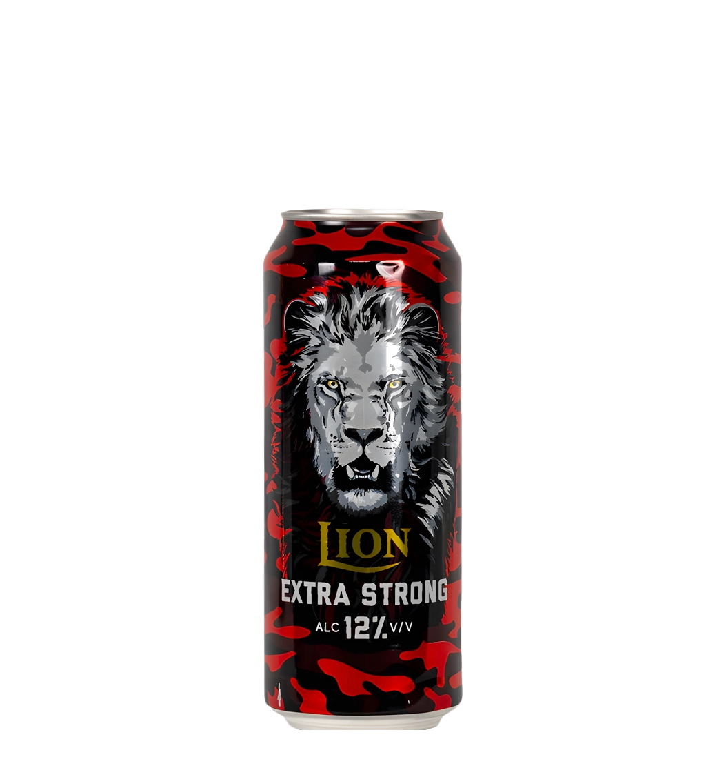 Lion Extra Strong Beer 12% 50CL Can
