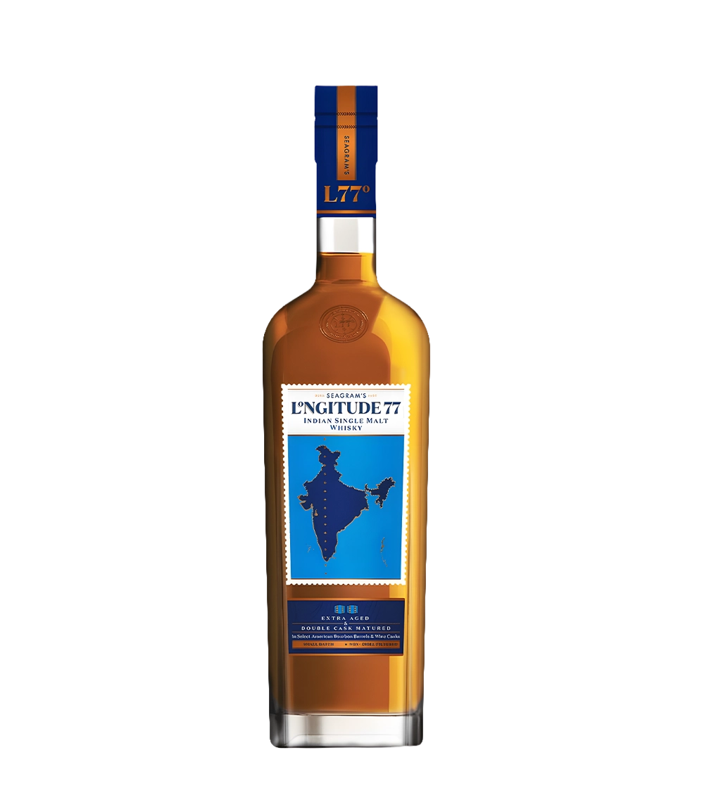 Longitude 77 Indian Single Malt 750ml