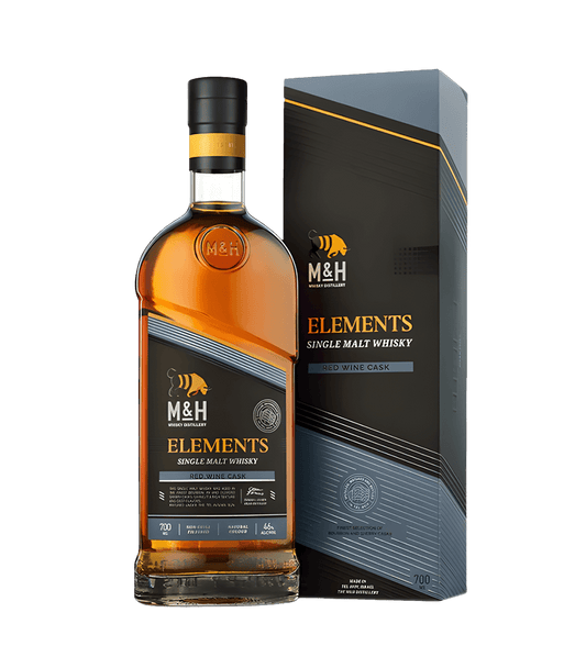 M&H Elements Wine Cask Single Malt 700ml