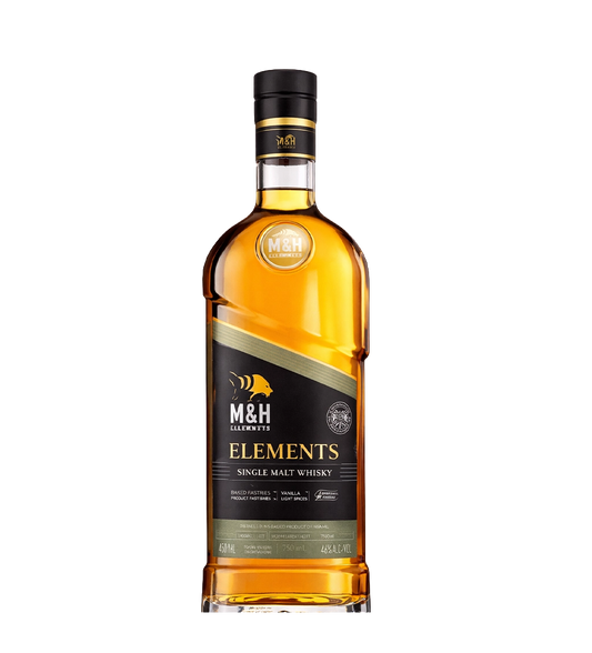 M&H Elements Peated Cask Single Malt 700ml