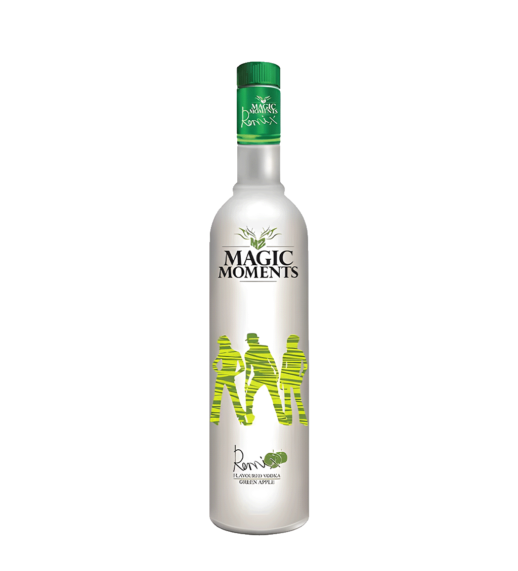Magic Moment Remix Vodka Green Apple 75 CL