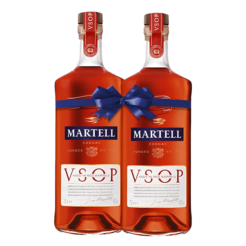 Martell VSOP Cognac 1L Pack of 2