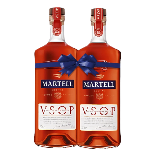 Martell VSOP Cognac 1L Pack of 2