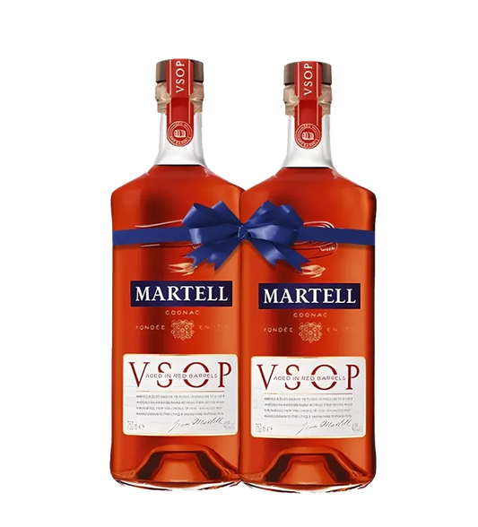 Martell VSOP Cognac 1L Pack of 2